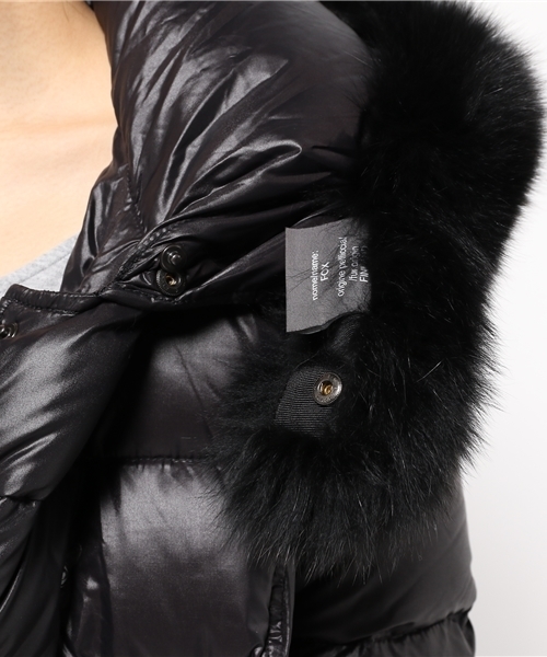 DUVETICA（デュベティカ）の「【DUVETICA】ファー付きダブルブレスト