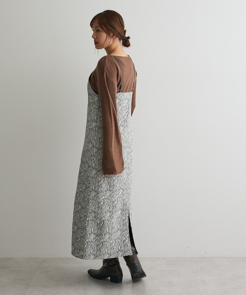 セール】ゼブラ柄キャミワンピース（ワンピース）｜CRAFT STANDARD