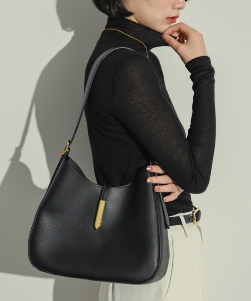 ポーチ付き！】ラウンドトートバッグ（ショルダーバッグ）｜NEUNA