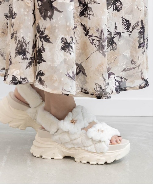 キルティングファースポーツサンダル（サンダル）｜RANDA（ランダ）の