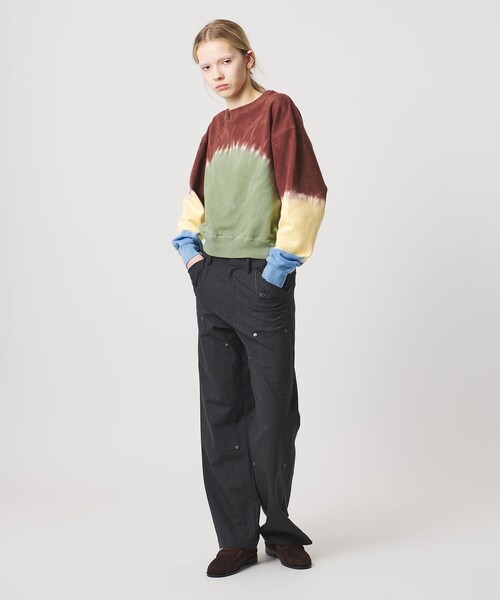 セール】＜ATTISESSION＞タイダイ スウェット トップス（スウェット