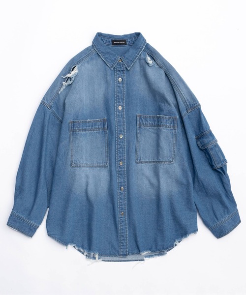 MAISON SPECIAL（メゾンスペシャル）の「Denim Oversized Shirt/デニム