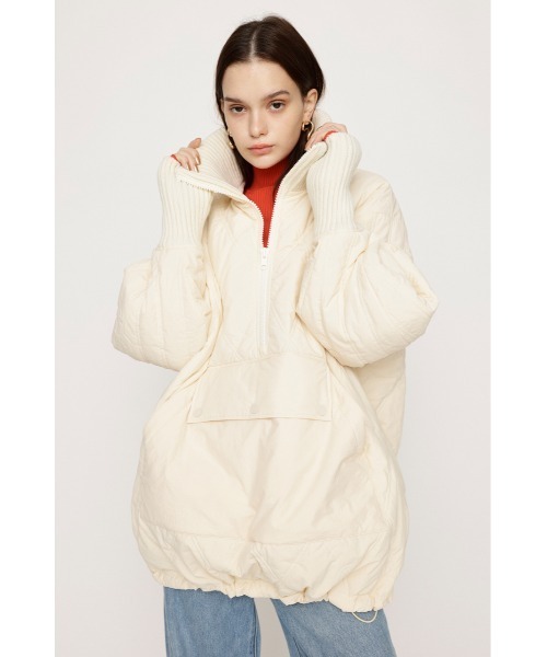 SLY（スライ）の「QUILTING ZIP PULLOVER キルティング ジップ プル