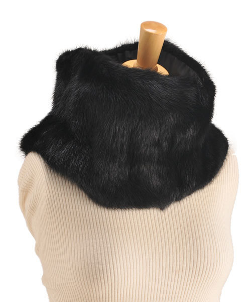 ミンク ファー ネックウォーマー スヌード（ネックウォーマー/スヌード