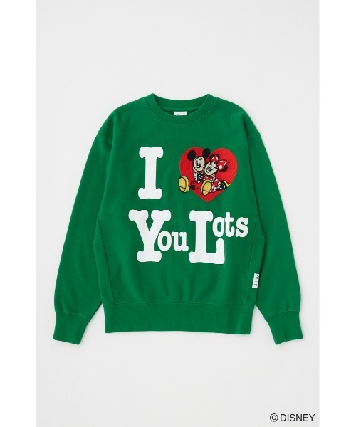 MD I LOVE MM プルオーバー（スウェット）｜Disney SERIES CREATED by