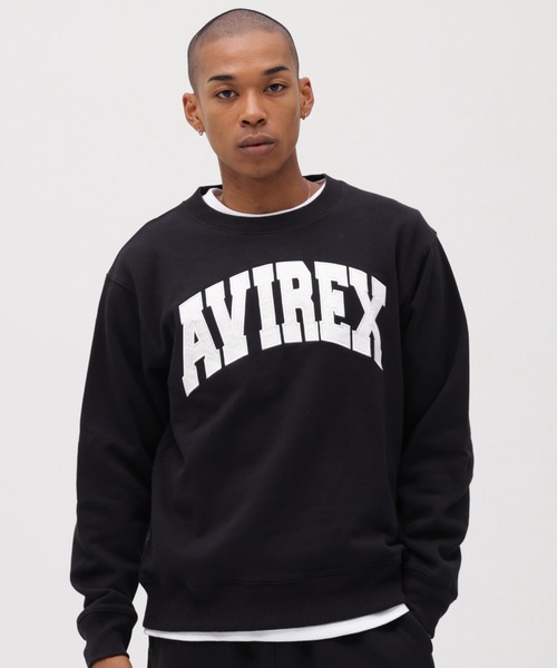 DAILY/デイリー》CREW NECK SWEAT LOGO / クルーネック スウェット