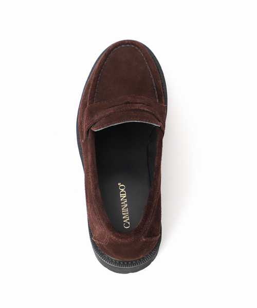 セール】【CAMINANDO/カミナンド】SUEDE LOAFER（ローファー