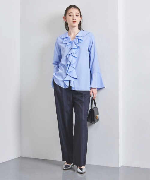 UNITED ARROWS（ユナイテッドアローズ）の「ラッフルフリル ブラウス