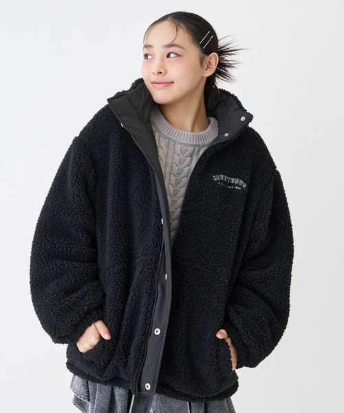 セール】リバーシブルボアブルゾン（ブルゾン）｜LOVETOXIC