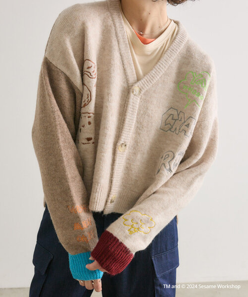 セール】【SESAME STREET（セサミストリート）】コラボ刺しゅう