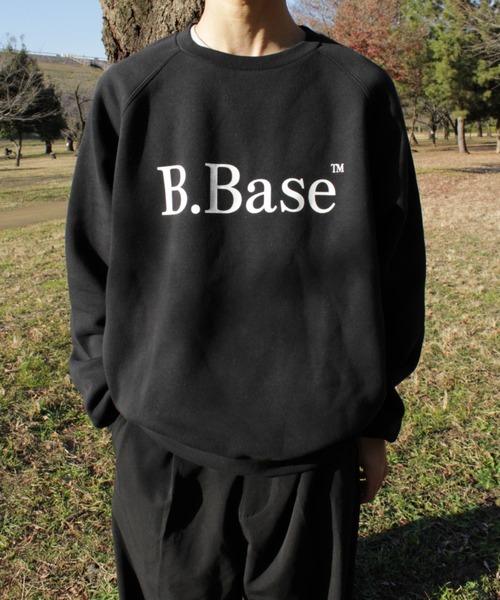 BROKEN BASE（ブロークンベース）の「B.Base裏起毛スウェット