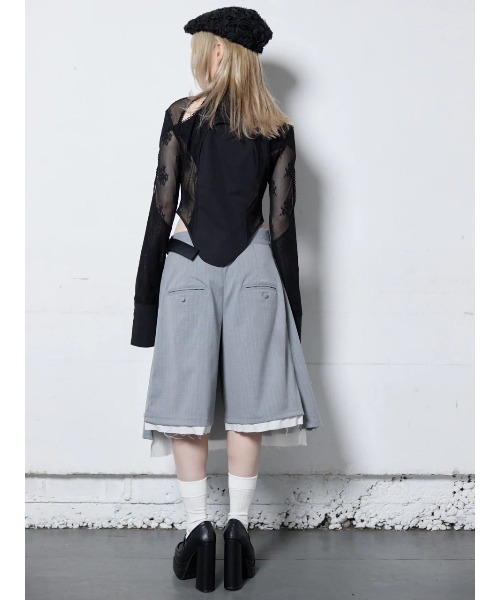 neith.（ネイス）の「neith./ネイス/Lace Tied Shirts（シャツ