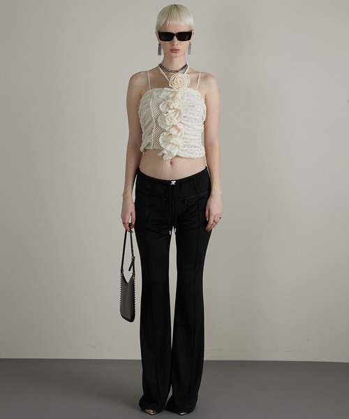 prankproject メッシュローズチューブトップ prankproject メッシュ