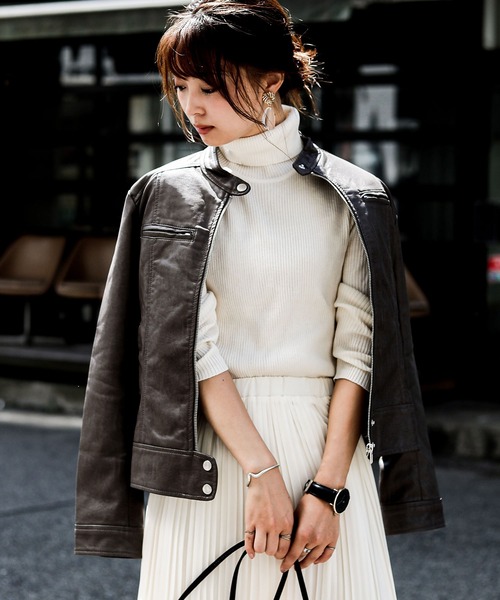 Fashion Letter（ファッションレター）の「レザーシングルライダース