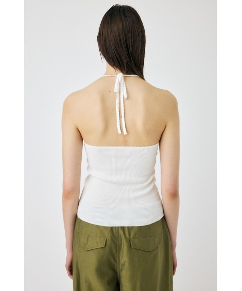 セール】【セットアップ対応】HALTER KNIT キャミソール（キャミソール