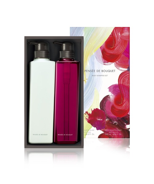 パンセ ド ブーケ ボディシャンプーセット（石鹸/ボディソープ）｜POLA