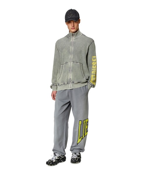 DIESEL（ディーゼル）の「メンズ スウェット S-GINAFY-ZIP（スウェット