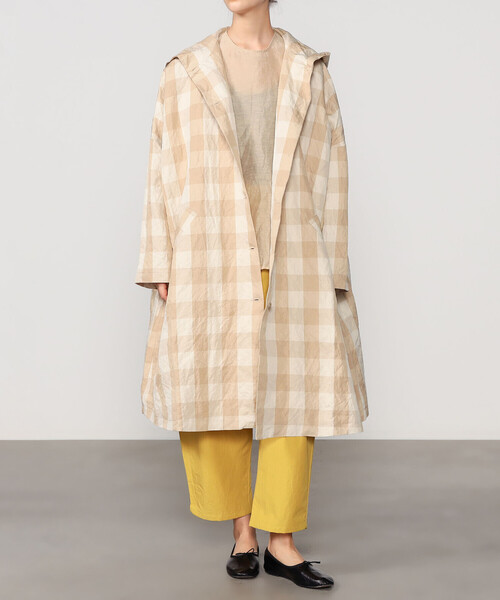 apuntob（アプントビー）の「【apuntob】ツイード ノーカラーコート