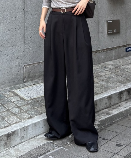 2タックワイドパンツ（スラックス）｜COLONY 2139（コロニートゥーワン
