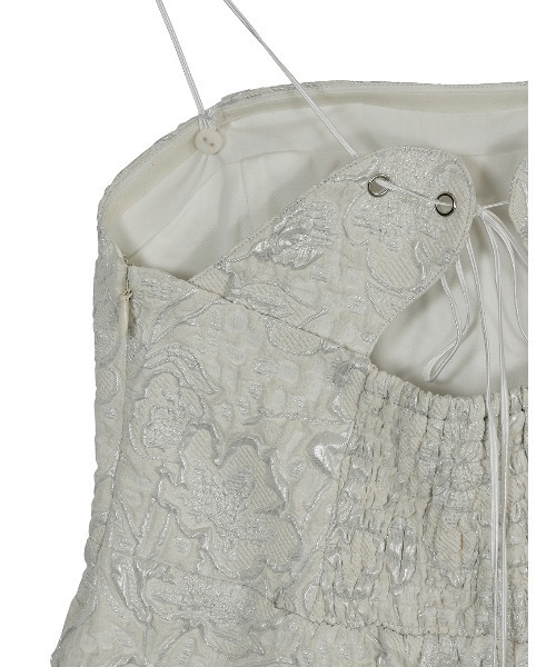 MEDI 2WAY JACQUARD BARE TOP（チューブトップ）｜Ameri（アメリ）の