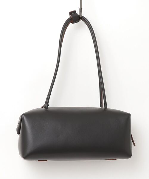 セール】MAX MARA HOLDALLSTRING Natural leather bowler bag マックス