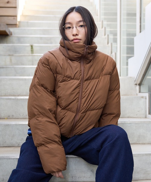 セール】【NOMINE】ショート 中綿ブルゾン / パファージャケット