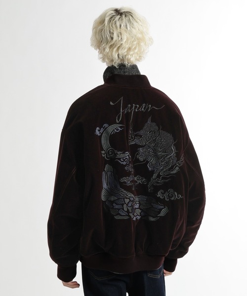 セール】リバーシブルスーベニアブルゾン(HARE)（スカジャン）｜HARE