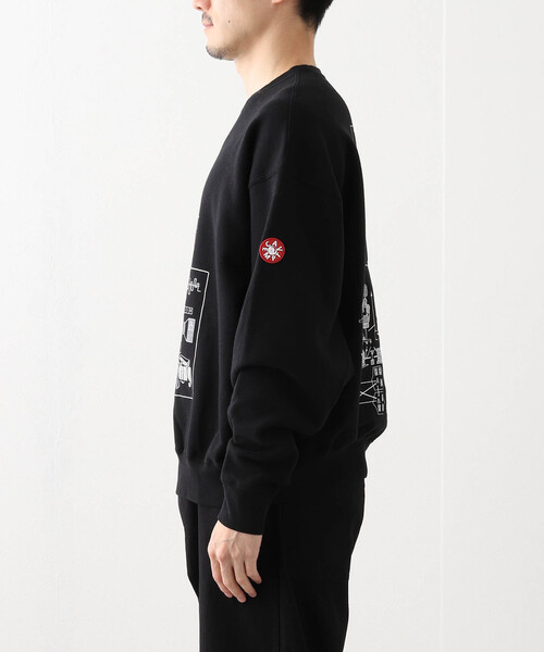 C.E / シーイー】cavempt CHANNEL ENCODING CREW NECK（スウェット