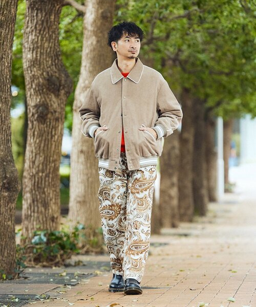 スクーカム コーデュロイ セットアップ スタジャン パンツ SKOOKUM