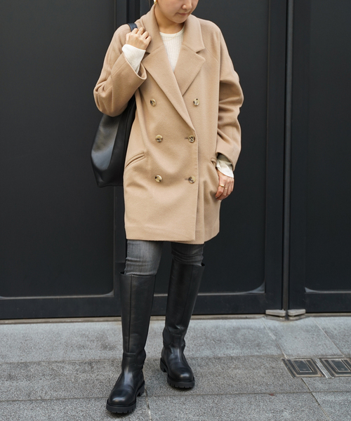 Deuxieme Classe（ドゥーズィエムクラス）の「Short Double コート