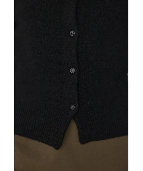 BLACK BY MOUSSY（ブラックバイマウジー）の「round neck knit