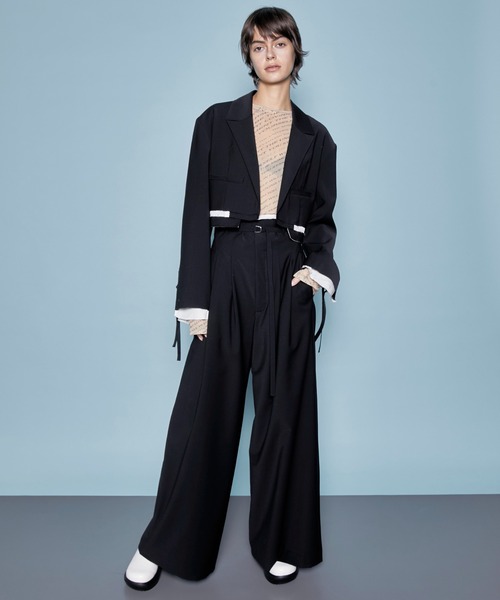 MAISON SPECIAL（メゾンスペシャル）の「Multi Fabric High Waist