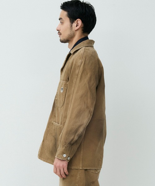 ATELLIER WELLS BY JOHNBULL】カツラギオーバーダイカバーオール