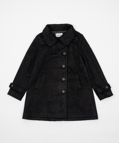 セール】2way round collar middle coat / 2WAYラウンドカラーPコート