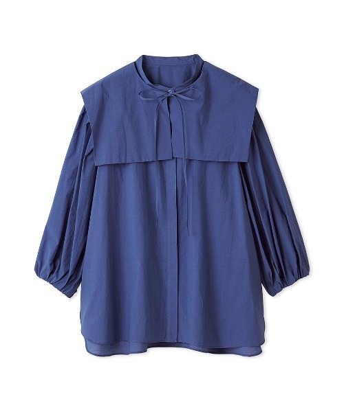 Mila Owen（ミラオーウェン）の「付け衿袖ボリュームスタンドカラー