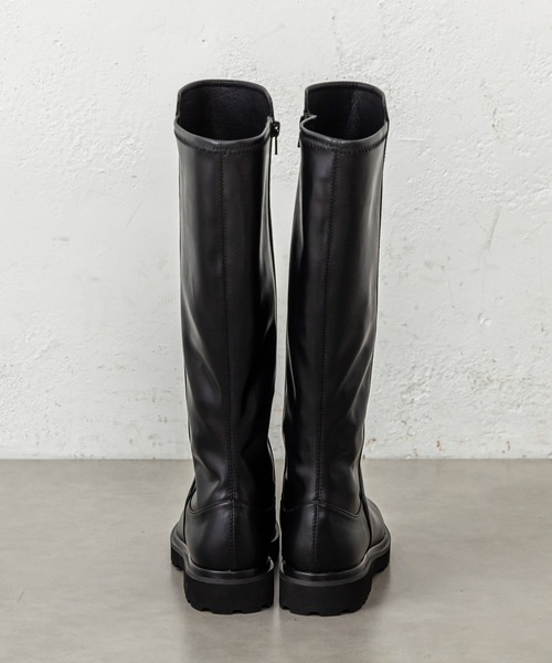 セール】スクエアロングブーツ（ブーツ）｜mystic（ミスティック）の