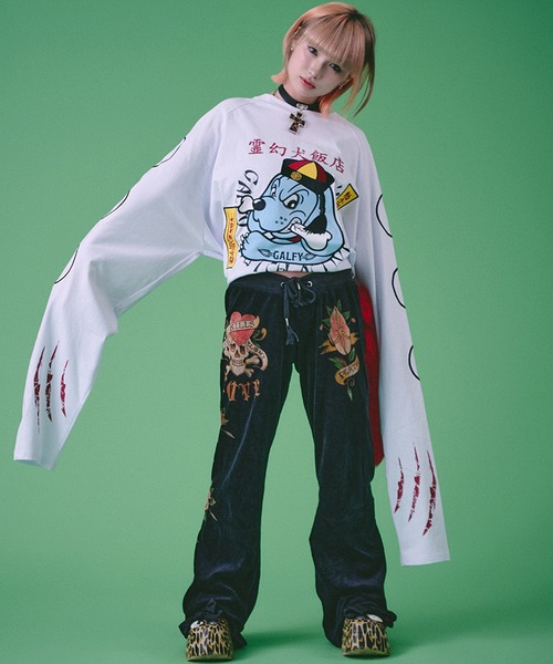 セール】【GALFY/ガルフィー】霊幻犬 ( キョンシー犬 )Tee（Tシャツ