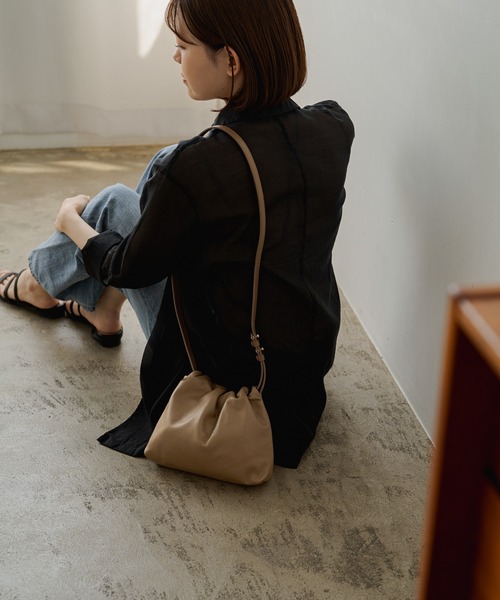 russet（ラシット）の「《gem_by russet》レザーミニショルダーバッグ