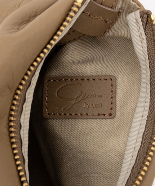 russet（ラシット）の「《gem_by russet》レザーミニショルダーバッグ