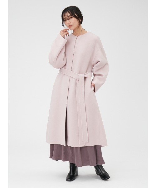 FRAY I.D（フレイアイディー）の「カシミヤ混BALLIリバーコート