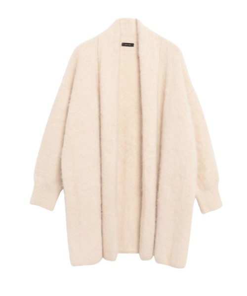 anuans（アニュアンス）の「ラクーンショールカラーカーディガン