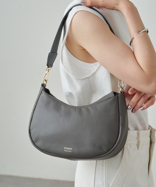 russet（ラシット）の「WEB限定 ハーフムーン2wayショルダーバッグ