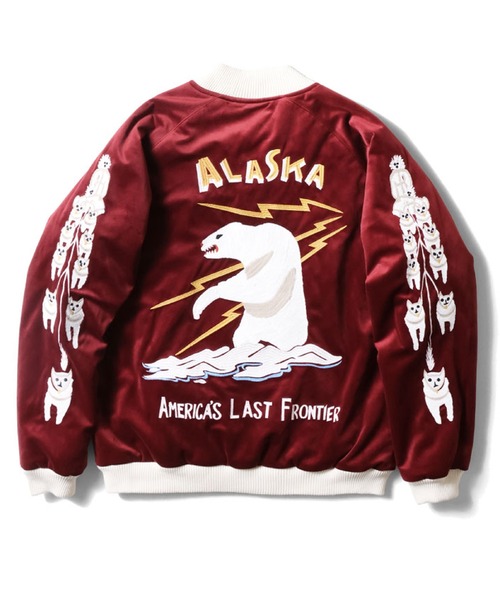 セール】HOUSTON 別珍スカジャン（ALASKA）（スカジャン）｜HOUSTON