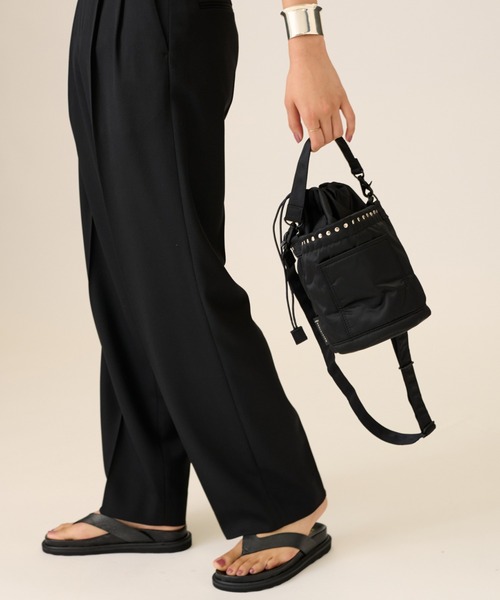 PORTER（ポーター）の「【MACKINTOSH×PORTER】STUDS BUCKET BAG MINI