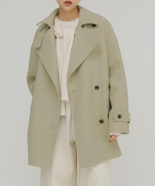 セール】BIGカラーミドルコート（その他アウター）｜KBF（ケイビーエフ