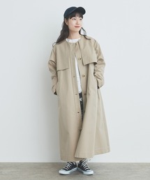 bulle de savon（ビュルデサボン）の「W/CHECK ノーカラー Iライン