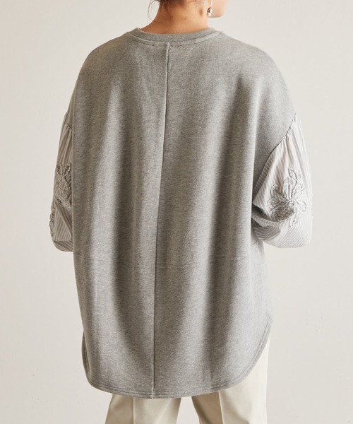 BEARDSLEY（ビアズリー）の「袖パフトレーナー（スウェット）」 - WEAR