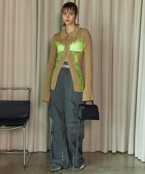 PRANK PROJECT（プランクプロジェクト）の「レーストリムシャツ / Lace