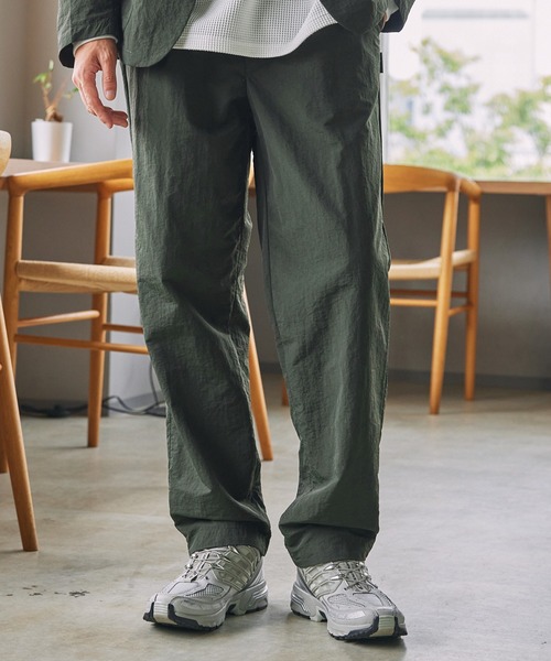 セットアップ対応】マルチファンクショナルナイロン タックテーパード