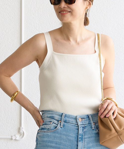 Diner B リブ キャミソール（キャミソール）｜Deuxieme Classe